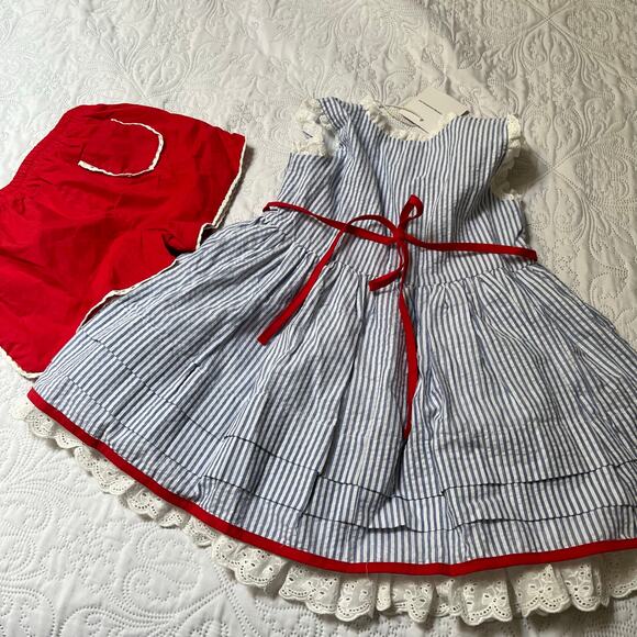 NWT Love & Grow Freedom Stripe Tunic Set Size 6 - Picture 5 of 7